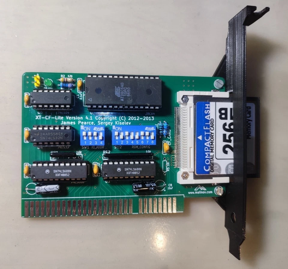 MARKENLOS XT ISA CF CompactFlash IBM 5150/5160/XT, XT IDE CF LITE 4.1