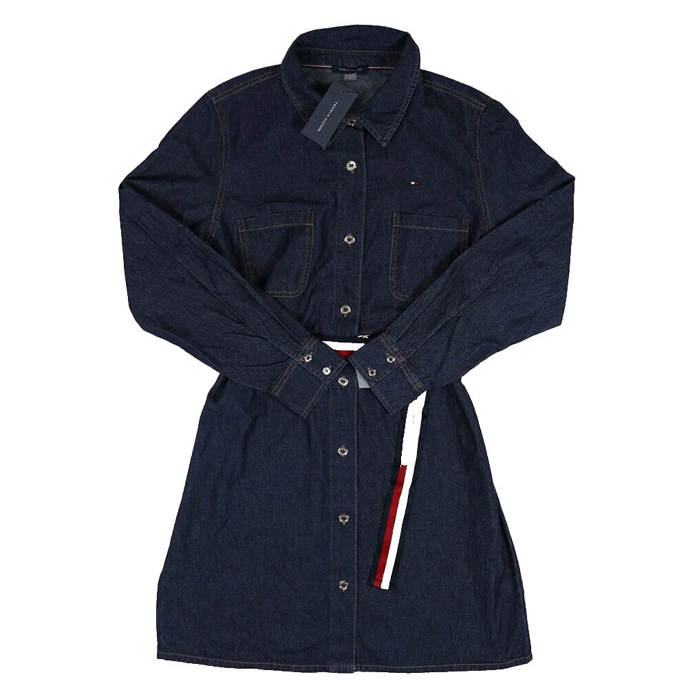 Camisa sólido Tommy Hilfiger Vestidos