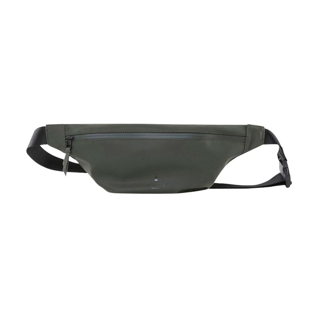 black waterproof bum bag