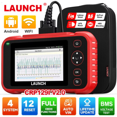 #ad LAUNCH CRP129i V2 Car OBD2 Diagnostic Scanner Throttle TPMS DPF All System Tool $209.00