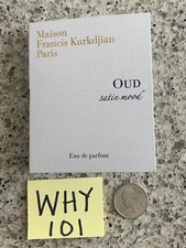 Maison Francis Kurkdjian OUD Satin Mood Eau De Parfum 2ml 0.06 fl oz. 100%Authen