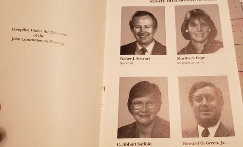 Official 1993 Congressional Pictorial Directory Paperback Books 103 Congress - Foto 6 di 8