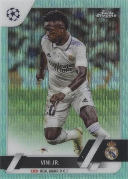 2022-23 Topps Chrome UEFA Club Competitions Vinicius Junior #20