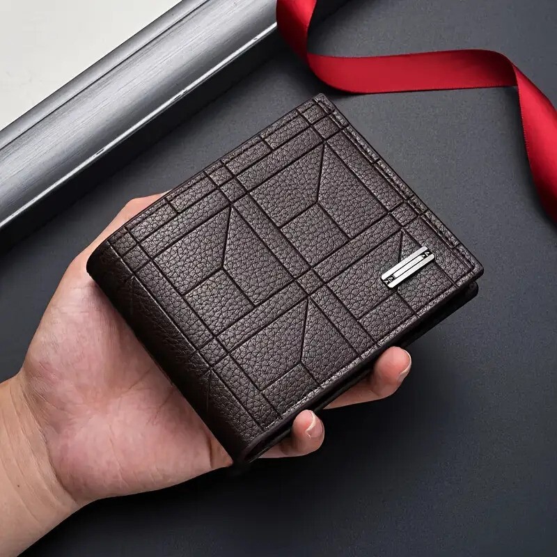 Luxurious Eco Leather Wallet for Men with High Capacity and Ultra-Slim Design