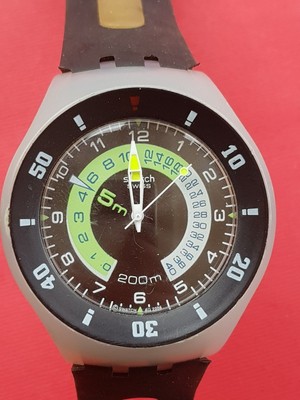 Swatch Fun Scuba Moray's Bite 2006 watch quartz 200M | eBay