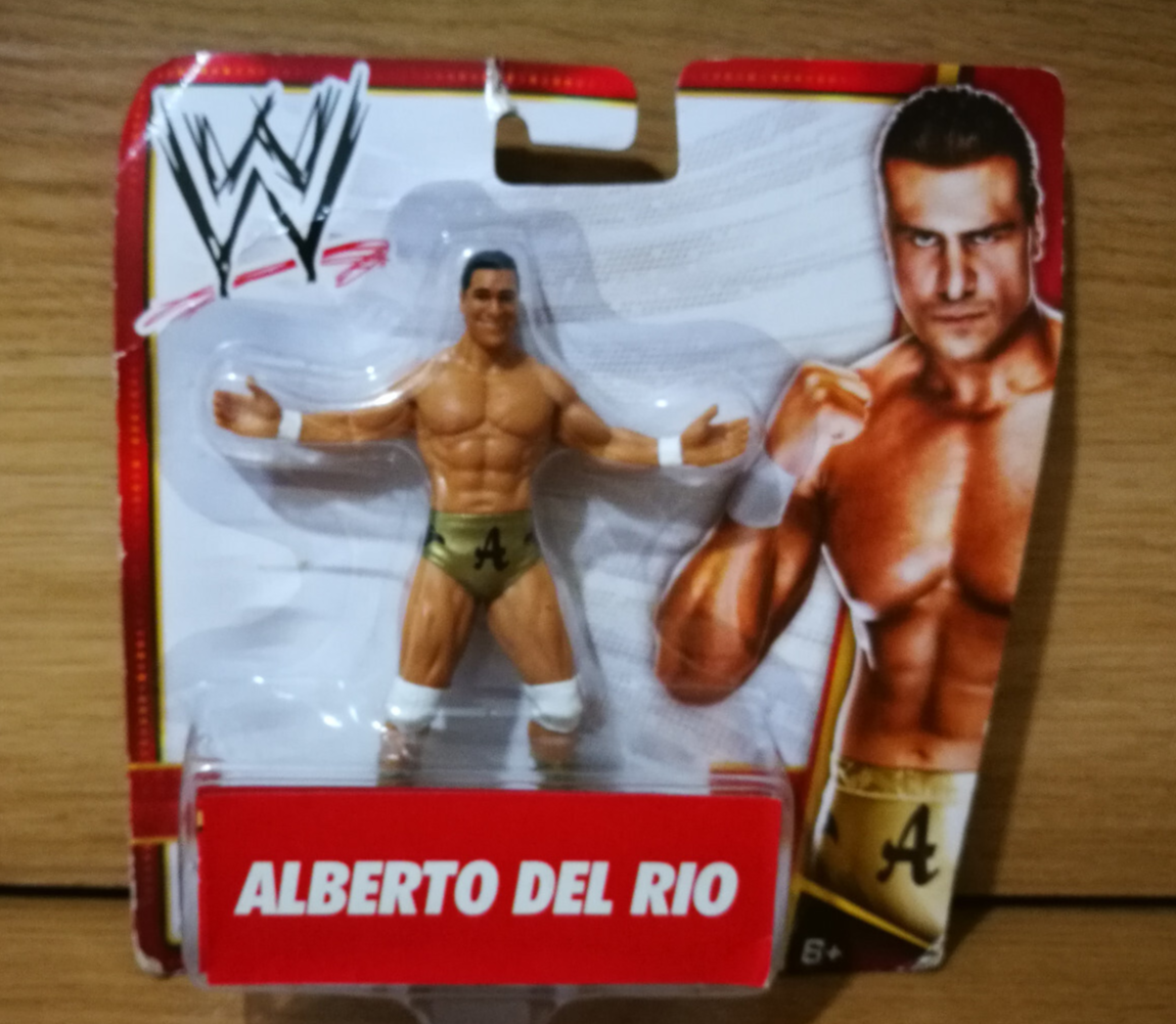 WWE 4"" Figure 2nd Series Alberto Del Rio figure  Mattel New Sealed from 2013