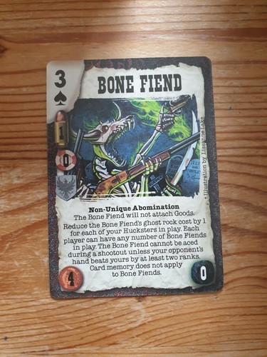 Deadlands DoomTown CCG A Reaping of Souls Multiplayer Trading Card Games Singles - Picture 33 of 208