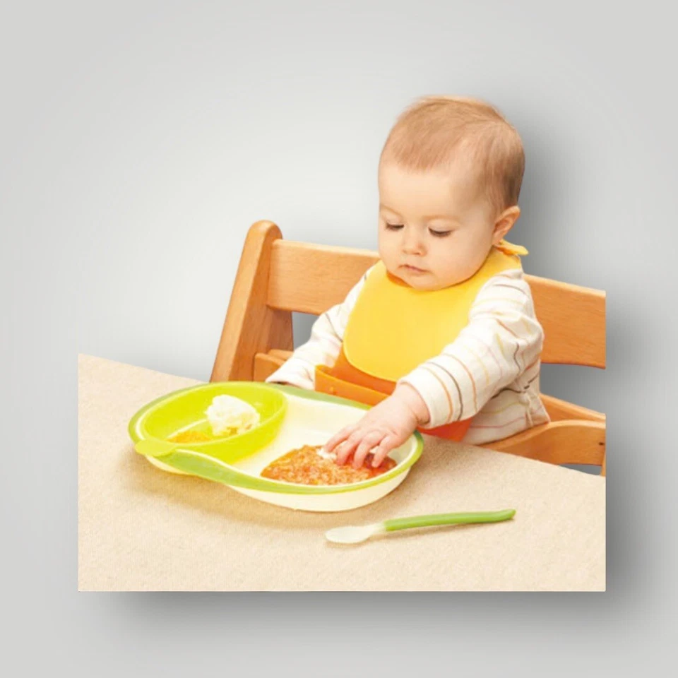 Combo Juego de Plato de Almuerzo y Cuenco Bebé - De Japón Foto 3 de 4