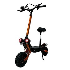 USA stock 60V 6000W dual motor electric scooter 30ah batterry 11inch road tire