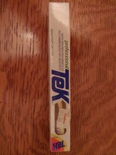Vintage 1985 Old Stock TeK Toothbrush Adult Soft Deluxe Rounded Bristles In Box
