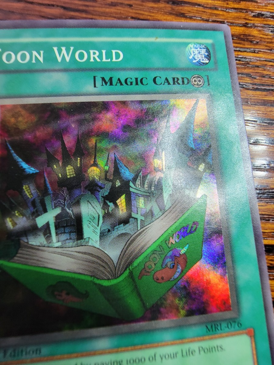 Yugioh Toon World Super Rare #MRL-076 1st edition | eBay