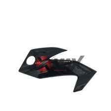 ADATTO HONDA CBF 125 GLR 125 FARO MANO SINISTRA PANNELLO LATERALE COPERCHIO NERO 2015 - 2020