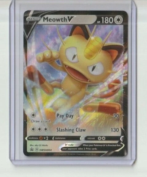 Meowth V Pokémon TCG Cards for sale | eBay