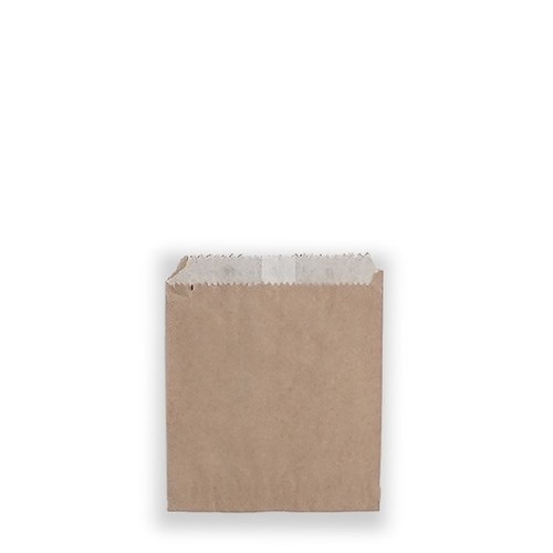 NEW Brown Greaseproof Lined Paper Bags 175mm PACKET(500), Food Packaging, eBay
