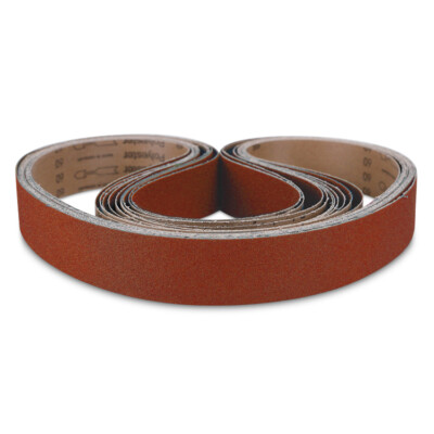 2'' x 60'' Inch 60 Grit Knife Maker Ceramic Sanding Belts Metal Grinding - 10 PACK