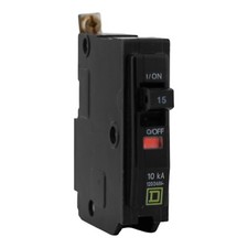 NEW Square D QOB115 15 AMP 1 POLE 120/240V Circuit Breaker