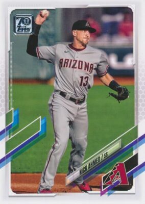 2021 Topps #618 NICK AHMED - Arizona Diamondbacks