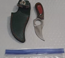 Chipaway Cutlery 3" Blade Overall 5.75"  in the Leather Sheath!!!