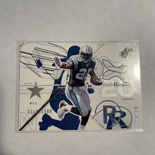 2002 SPx Football Card #145 DeShaun Foster Rookie /1500. rookie card picture