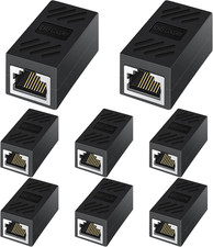 RJ45 Coupler, Ethernet Coupler-Female to Female Internet Network Cable Extend...