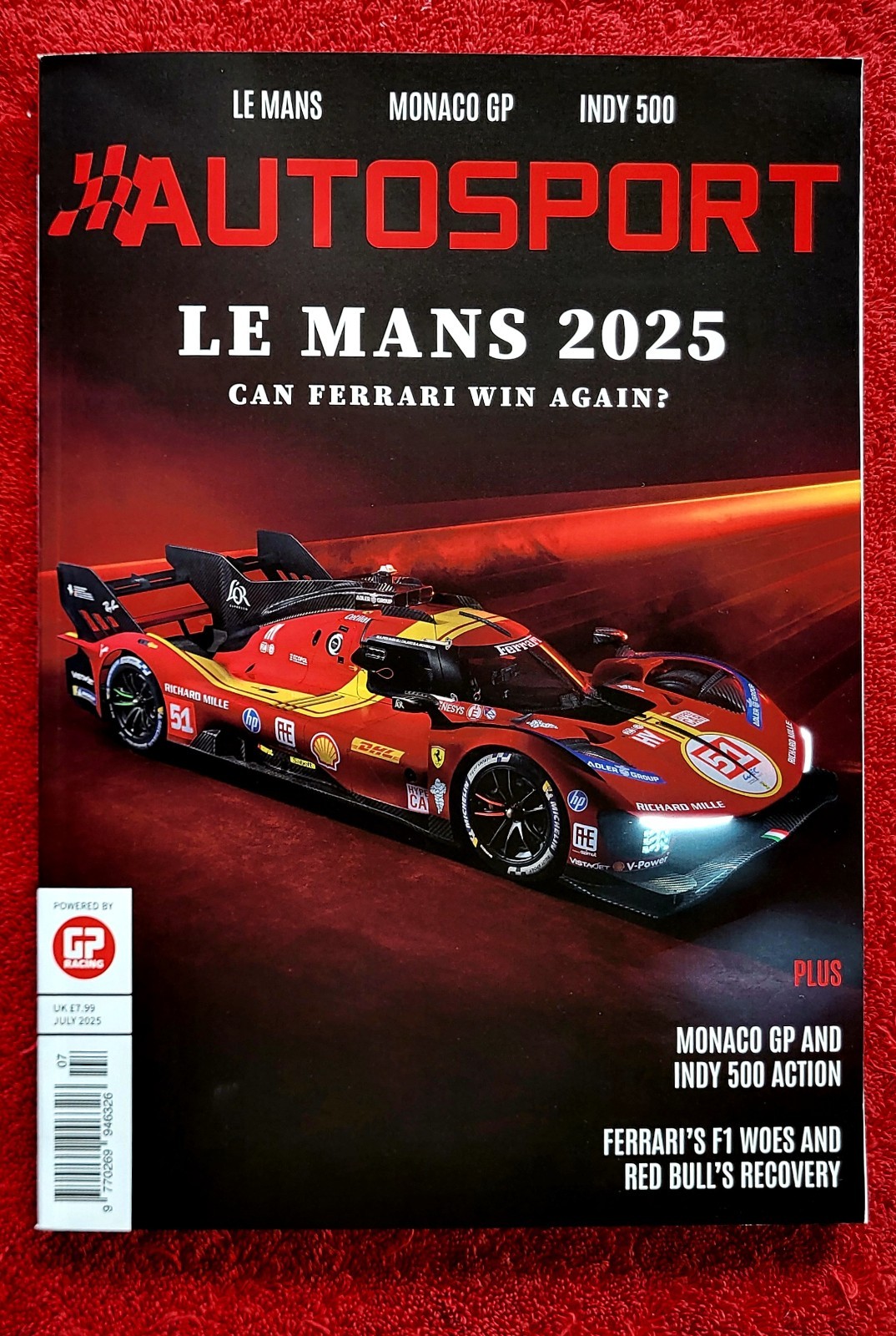 AUTOSPORT magazine July 2025 Formula 1 Le Mans 2025 Can Ferrari win again? MINT
