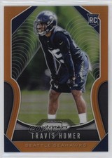 2019 Panini Prizm Rookies Orange Prizm 225/249 Travis Homer #340 4f5