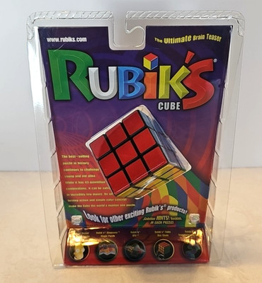 Vintage 2002 Rubik s Cube, collectible never opened original packaging