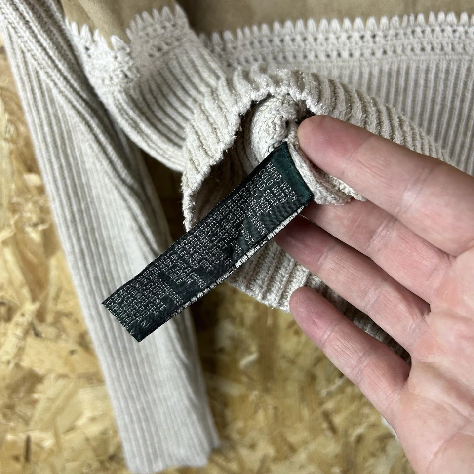 Ralph Lauren Cárdigan Chaqueta Yugo Terciopelo Seda Mezcla Lino Mediano Foto 4 de 4