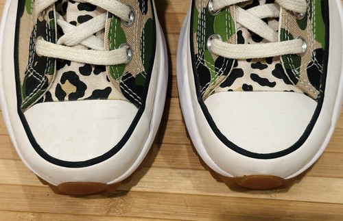 Converse Run Star Hike Platform Hightop stampa ghepardo e mimetica da donna taglia 8,5 - Foto 11 di 12