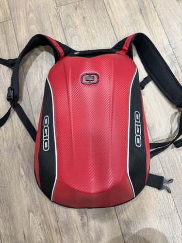 OGIO No Drag Mach 5 Backpack Sportbike Motorcycle Aerodynamic Gear Bag- READ PLZ