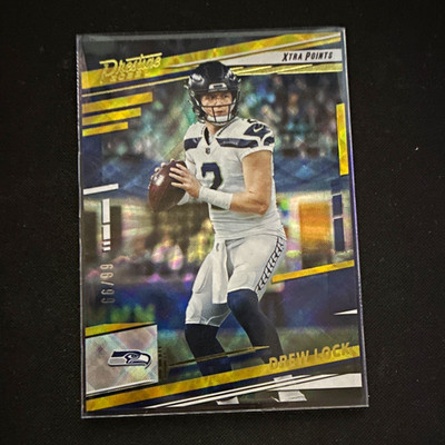 Panini 2022 Prestige Drew Lock Seattle Seahawks #260 Xtra Points Parallel
