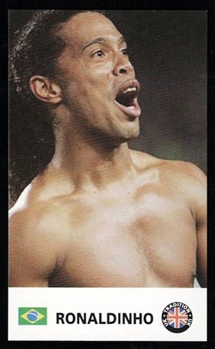Ronaldinho 2006 UK Traditions Football World Stars card