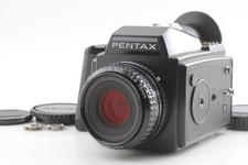  MINT Pentax 645 Film Camera SMC A 75mm f/2.8 Lens 120 Film Back From JAPAN