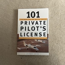 101 Things To Do With Your Private Pilot&rsquo;s License Paperback Book - Mint Cond
