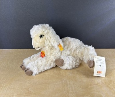 Retired Steiff Locky Lamb Sheep Plush with Tags 073175