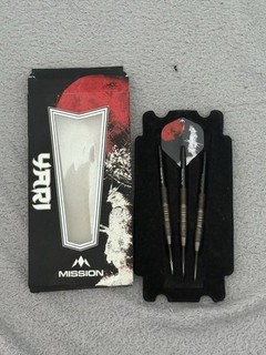 Mission Yari Darts Steel Tip 90% Tungsten Steel Tip Darts 24g