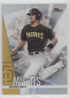 2017 Topps Finest Refractor Wil Myers #91