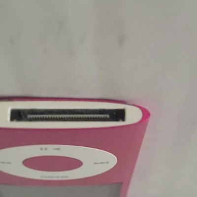 Apple A1285 iPod NANO GEN 8GB PINK- NEEDS BATTERY Works Plugged In