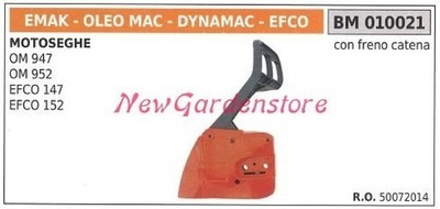 Kettenabdeckung Carter EMAK Motor Motorsäge OM 947 952 EFCO 147 152 010021