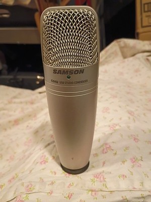 Samson C01U - USB Studio Condenser Microphone Condenser Cable Consumer...