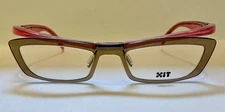 Funky Rare  XIT N041 Eyeglass Frame – Made in France – Size 51-18-140 Pink/Gray