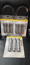 3-Pack Set of 3 Defiant 300 Lumen Aluminum LED Flashlight 3-Pack w/ Batteries