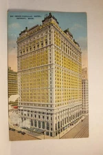 Postcard Book Cadillac Hotel United News Co. Detroit MI E30