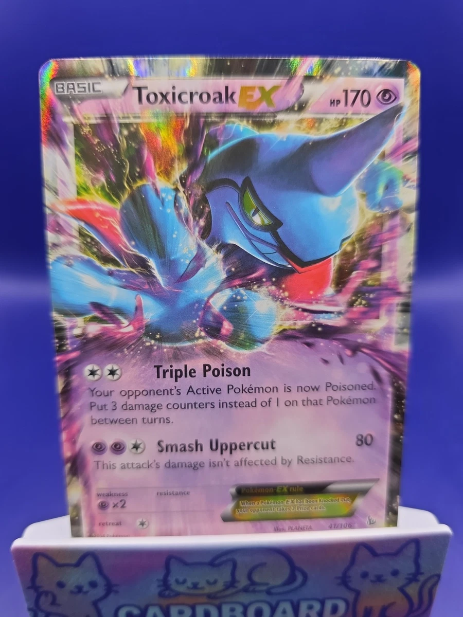 toxicroak ex pokemon card price Toxicroak Ex Pokémon TCG Cards for sale
