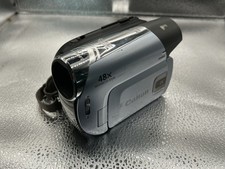 Canon ZR930 Mini DV Camcorder 2000x Zoom Untested AS-IS For Parts Repair