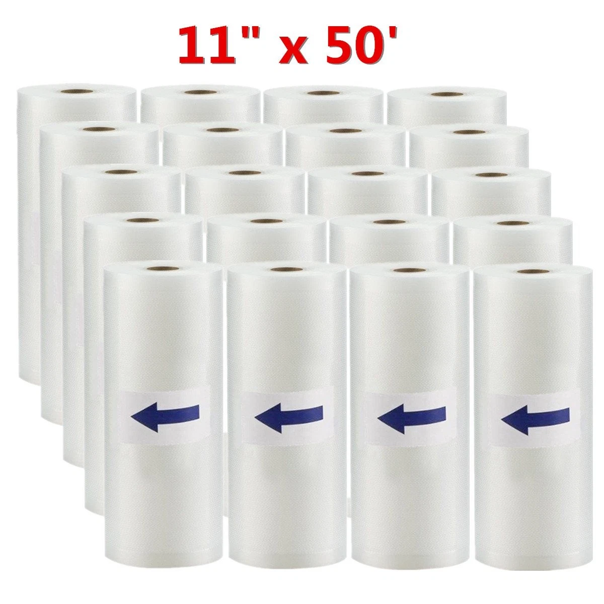 11" x 50' Vacuum Sealer Embossed Bags Rolls Sous Vide Kitchen FoodSaver FDA Free
Opens in a new wind