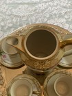 Nippon Roses Antique Noritake Nippon Tea Coffee Chocolate Pot Set Heavy GOLD Large ...