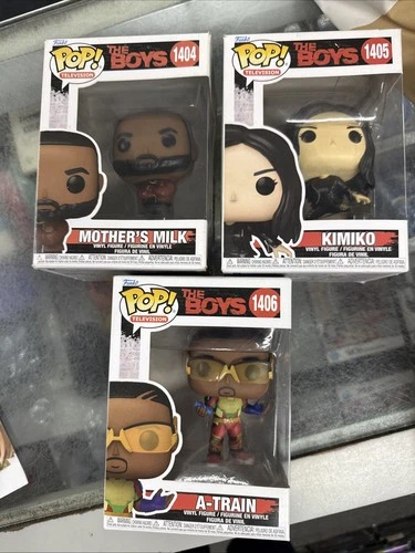 Funko Pop! Television The Boys (A-Train 1406) 3 Pack