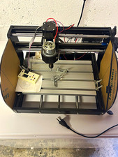 CNC Electric Engraver Machine Desktop Router with Spindle Motor Aluminium Bed