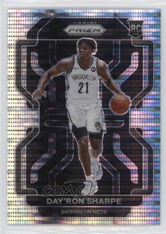 2021-22 Panini Prizm Pulsar Prizm Day'Ron Sharpe #281 Rookie RC